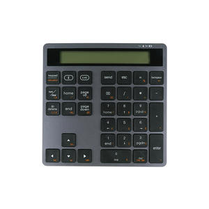 VCOM 34 Keys 2 in 1 Wireless Calculator <strong>Numeric</strong> <strong>Keypad</strong> Dual Mode <strong>Keyboard</strong> Calculator 2.4GHz - Product Image 2