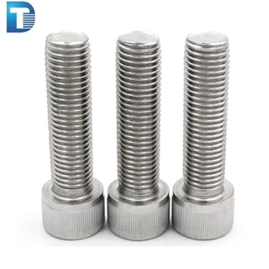 פלדה zp astm a325 a307 gr2 gr5 193 b7 חוט מלא חצי חוט חוט משושה הברגה מכונת ראש משושה עם din912
