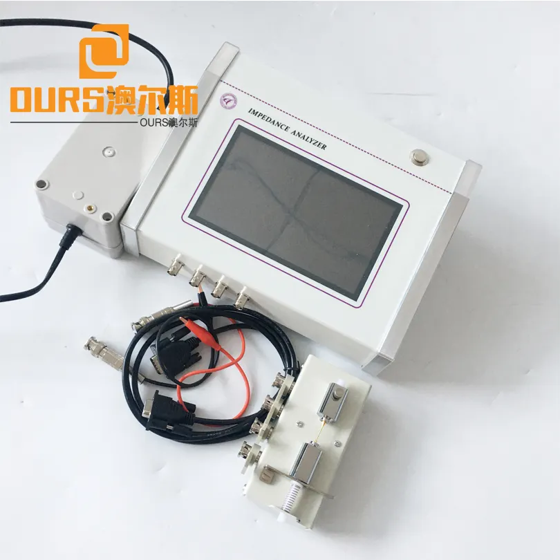 Upgrade To 5 MHz Touch Screen Portable Ultrasonic Analyzer For Transducer And Piezo Ceramic Frequency