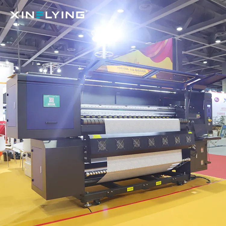 Impresora de sublimación de Impresión textil, rollo a rollo de poliéster de gran formato, hecha en China