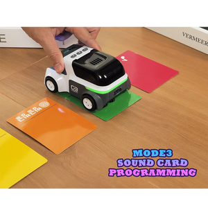 DWI RC кодирование автомобиля без экрана для раннего кодирования игрушки развивающие игрушки с дистанционным управлением робот Рождественский день рождения для детей - Product Image 5
