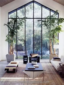 High Quality Steel Fixed <strong>Window</strong> Picture <strong>Window</strong> with Grill Design Attached to Its Surface for Decorative Purpose - Product Image 4