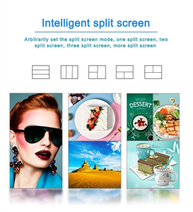 55 inç kapalı dikey TV dokunmatik ekran kiosk lcd reklam paneli 4k reklam oyuncu ekranı HD led/lcd dijital tabela - Product Image 3