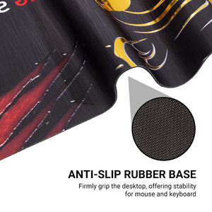Quick Drying Non-Slip Rubber Base <strong>Mouse</strong> Pad with Stability Features Waterproof Washable Fade Resistant for <strong>Keyboard</strong> <strong>Use</strong> - Product Image 6