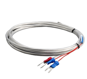 Sonda Flexible PT100 RTD Cable de 3 hilos Sensor de temperatura personalizable
