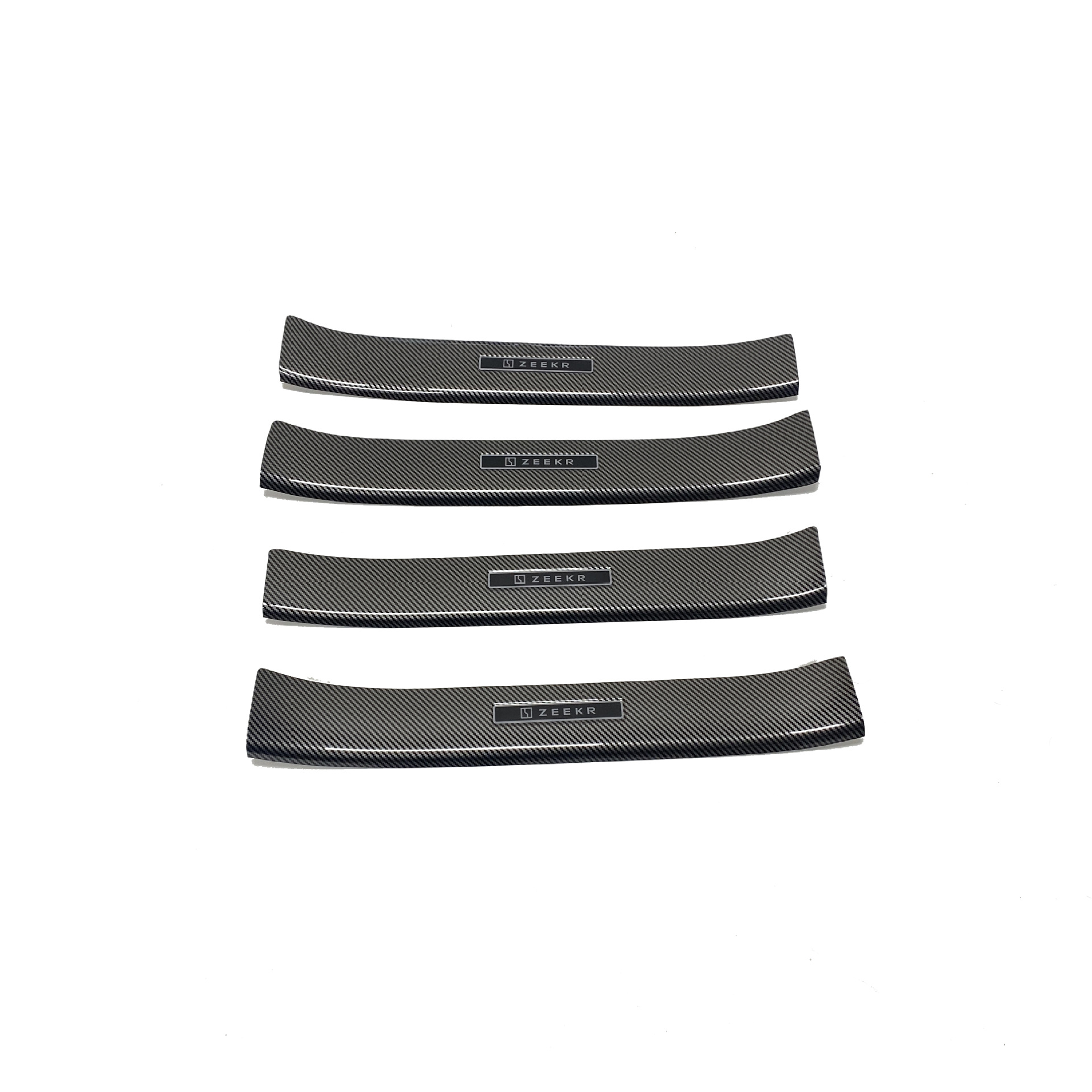 carbon fiber-4 pcs door sill