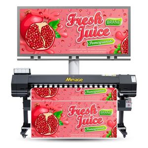 سعر طابعة Mimage плоттер نافثة للحبر بمذيب صديق للبيئة ذات تنسيق عريض مقاس 1.8 متر/6 أقدام ورأس طباعة DX5/XP600/DX7/DX11 - Product Image 1