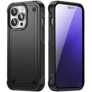 高级2合1 TPU电脑组合坚固防震保险杠手机后盖外壳豪华适用于iphone 14 Pro Max - Product Image 2