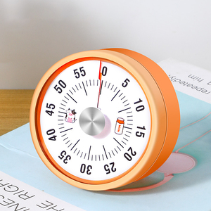 SYH1235 Timer in plastica per bambini con pulsante Stop Design conto alla rovescia per uso cucina in aula - Product Image 4