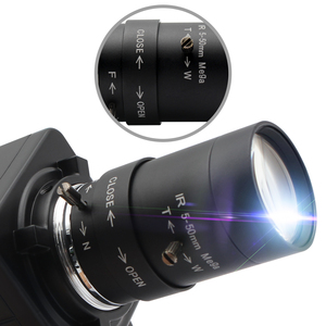 ELP 10x ZOOM lente Varifocal 3MP HD cámara Web para AR0331 CMOS HD WDR USB2.0 Mini vídeo de la cámara Digital soporte OTG - Product Image 2