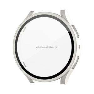 Factory Wholesale New for Samsung Galaxy <strong>Watch</strong> 6 Case 40mm 44mm Oil <strong>Jet</strong> Brushed One Piece Case with Glass Matte <strong>Watch</strong> Shell - Product Image 1