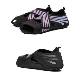 <strong>Elastic</strong> Ballet Dance Socks with <strong>Lycra</strong> Upper Material Toe Pad Practice Shoes for Foot Thong Protection - Product Image 6