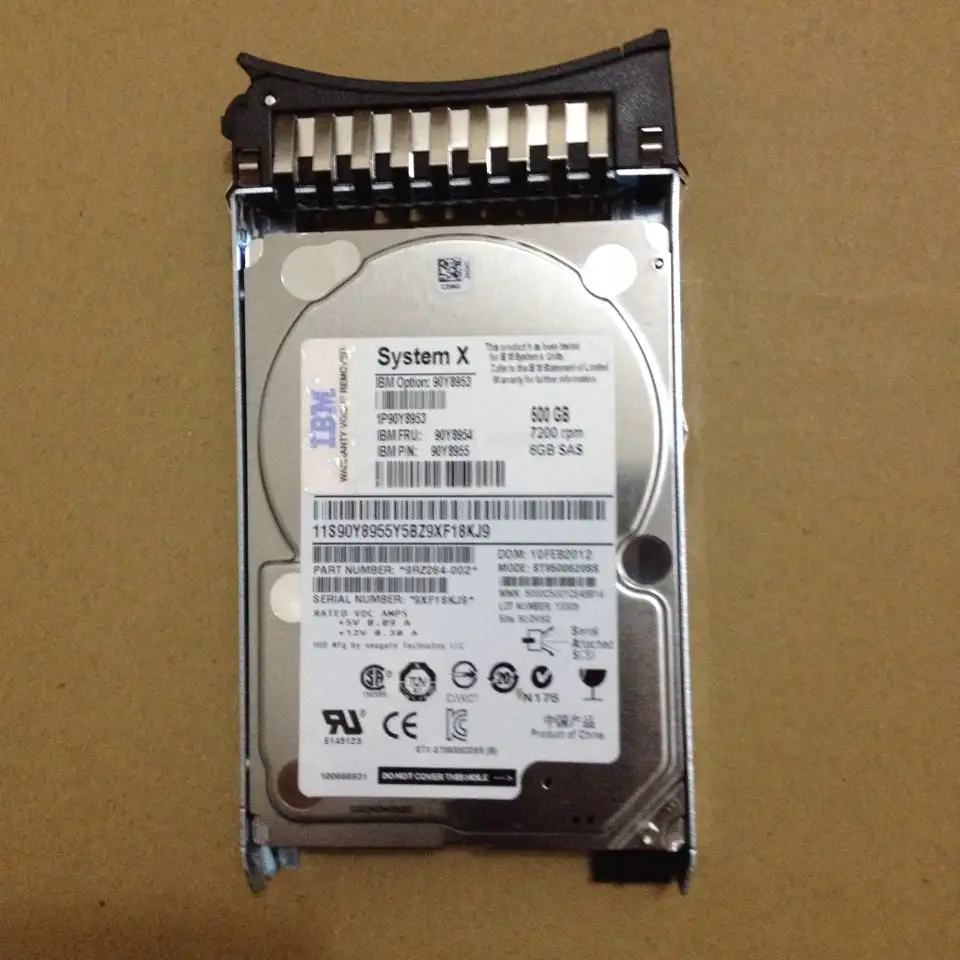 ฮาร์ดไดรฟ์2.4TB hot-swap 2.5นิ้ว SAS 10000 RPM เก็บของฮาร์ดไดรฟ์ขายส่ง01KP963