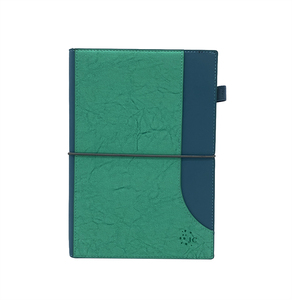 Großhandel hochwertige Pu Lederbezug benutzer definierte A5 Journal Tagebuch mit Tasche und String Notebook - Product Image 1