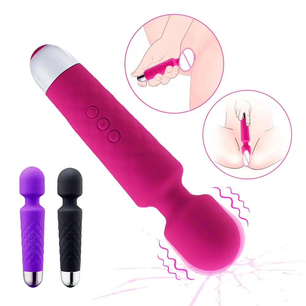 OEM USB Rechargeable Handheld Wireless Sex Toy Women Vibrators Female Vagina Massager Vibrator Machine