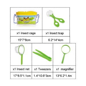 6 parça Bug Catcher kiti köy Explorer açık oyuncak böcek koleksiyonu doğa görüntüleme çocuklar için Set - Product Image 2