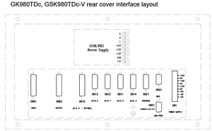 Kit controller CNC a 5 assi GSK 980TDc per tornio e tornitura fresatrice compound machine sistema cnc - Product Image 5