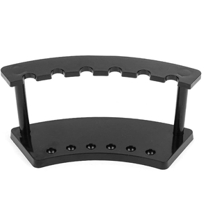 Giá Đỡ Bút Nhựa Có Thể Tái Sử Dụng Giá Đỡ Bút Chì 6 Vị Trí Acrylic Có Thể Tháo Rời Giá Đỡ Bút Dọc Lưu Trữ Văn Phòng Phẩm Màu Đen - Product Image 1