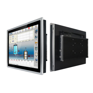 Carcasa de aleación de aluminio Pantalla panorámica de 17 pulgadas Computadora de pantalla táctil integrada Linux Ubuntu Debian para máquina expendedora automática