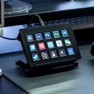 Venta caliente 15 teclas Stream Deck LCD Visual personalizado programable Macro teclado venta directa de fábrica OEM/ODM disponible - Product Image 1