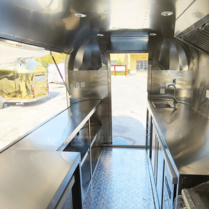 Thương mại Phục Vụ Nhà Bếp <span class=keywords><strong>Trailer</strong></span> đầy đủ trang bị đường phố trà cà phê Icecream bán hàng tự động xe tải rang gà Donut thực phẩm <span class=keywords><strong>Trailer</strong></span> - Product Image 6