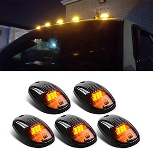 9/12 Led Amber Led Top Running Led Marker Light Led Roof Light Truck <strong>Car</strong> <strong>Mouse</strong> Roof Top Light 5pcs/Set - Product Image 1