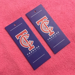 Full Red Color <strong>Printing</strong> Clothing <strong>hang</strong> <strong>Tag</strong>,1mm Thickness Matte Paper Swing <strong>Tag</strong> With <strong>String</strong> <strong>Tags</strong> - Product Image 5