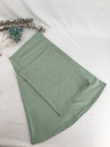 Set Hijab Premium Anak Perempuan Dua Potong Instan Katun Jersey Amira Hijab Undercap Muslim Usia 10 hingga 18 Tahun - Product Image 2