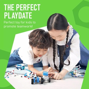 Bloques de construcción técnica para niños, equipo mecánico de bricolaje, ingeniería, ciencia, educativo, bloques de construcción, juguete - Product Image 4