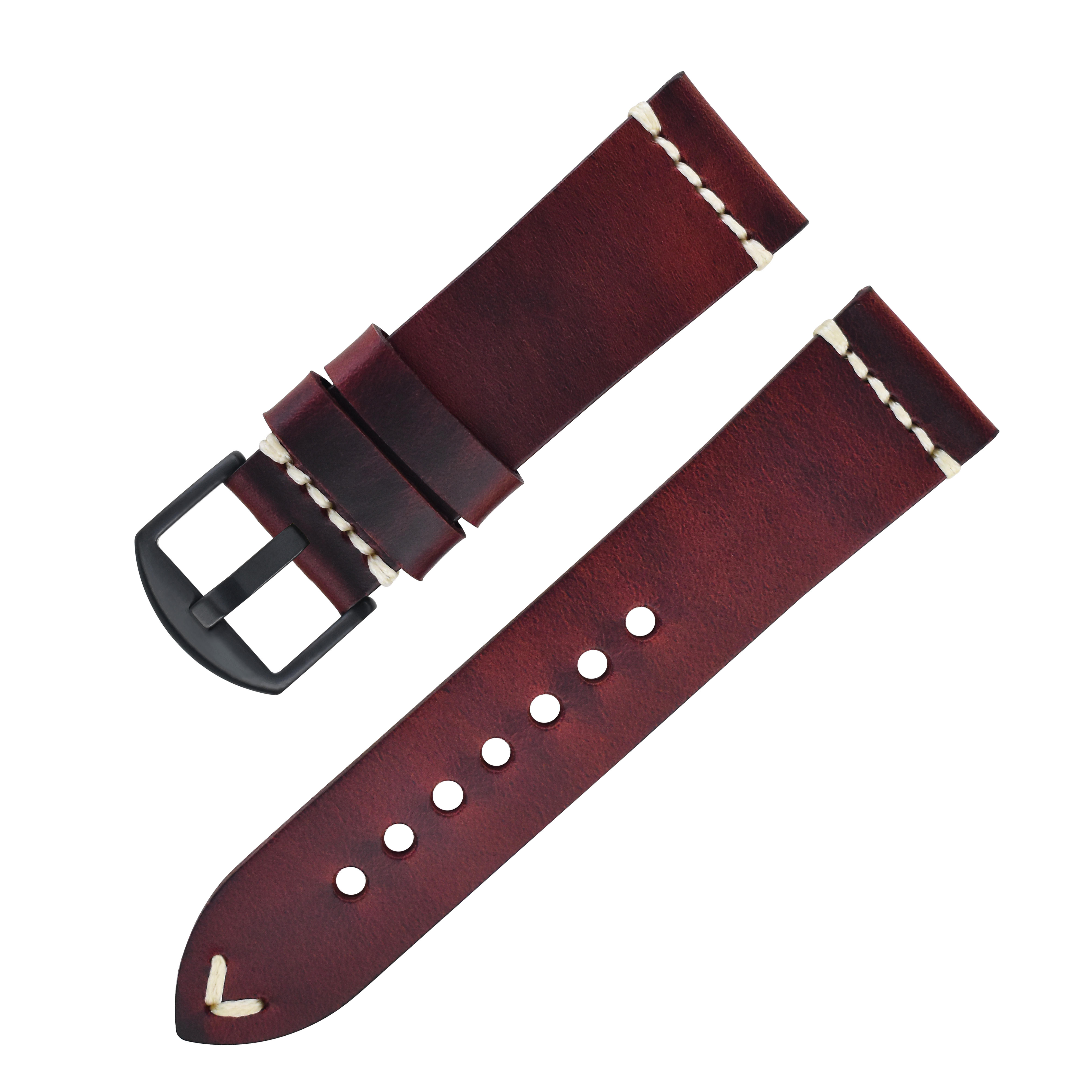 Wine Red-black buckle K009S