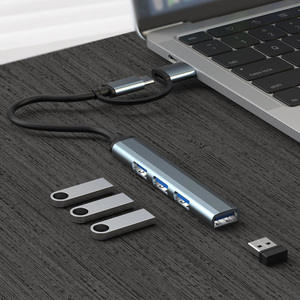 2 kafa 4 in 1 tip c Usbc Usb C/usb 3.0 Hub - Product Image 4