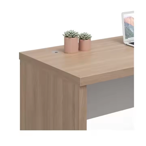 Modern Simple Wooden <strong>Computer</strong> <strong>Table</strong> Single Position Home Office Desk Simple Single Desk and Chair for Board Staff Clerk - Product Image 4