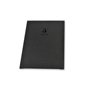 Zuoluo benutzerdefinierte schwarze Dokument-Datei-Beutel versandtasche Umschlag-Schachtel mit Zeichen und Knopf Papierumschläge