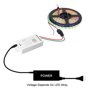 Banqcn IOSデジタルピクセルスマートフォン2048 5-24v Spiアプリ制御SPI Led WifiコントローラーSP108Eストリップライト用 - Product Image 6