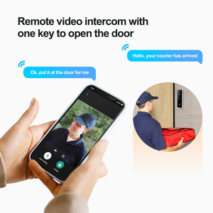 Waterproof Wifi Video <strong>Intercom</strong> Tuya Smart <strong>Fingerprint</strong> Access Control <strong>System</strong> With <strong>Fingerprint</strong> and Card PST-VC4-F - Product Image 3