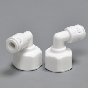 90 Degree X 1/<strong>4</strong>&quot; <strong>OD</strong> <strong>Tube</strong> to 1/2&quot; Female Thread Connect Fittings for RO Water System - Product Image 5