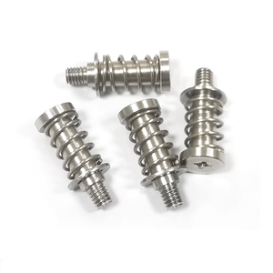 Fabbrica Custom nichel-placcato in acciaio inox E anello combinazione viti a molla scheda grafica M3 M8 M4 filo