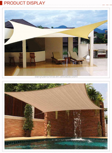 Vele triangolari da esterno Anti-ultraviolette per baldacchino da balcone intrecciato in tessuto in HDPE - Product Image 6