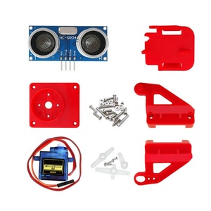 電子スマートカー超音波距離測定および障害物回避モジュールDIYキット - Product Image 2
