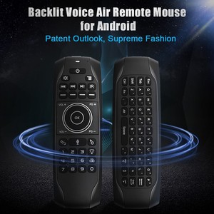 Mini tastiera G7V Pro QWERTY con telecomando vocale Air Mouse supporta la funzione di apprendimento IR per Smart TV / Android TV box - Product Image 4
