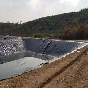 <strong>HDPE</strong> ASTM GM13 Waterproof Black 2mm <strong>HDPE</strong> Lining for Pond Landfill Mining Tanks - Product Image 6