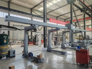 Gantry Robot Sheet Metal Woodworking Palletizer with <strong>Loading</strong> <strong>and</strong> <strong>Unloading</strong> <strong>Platform</strong>