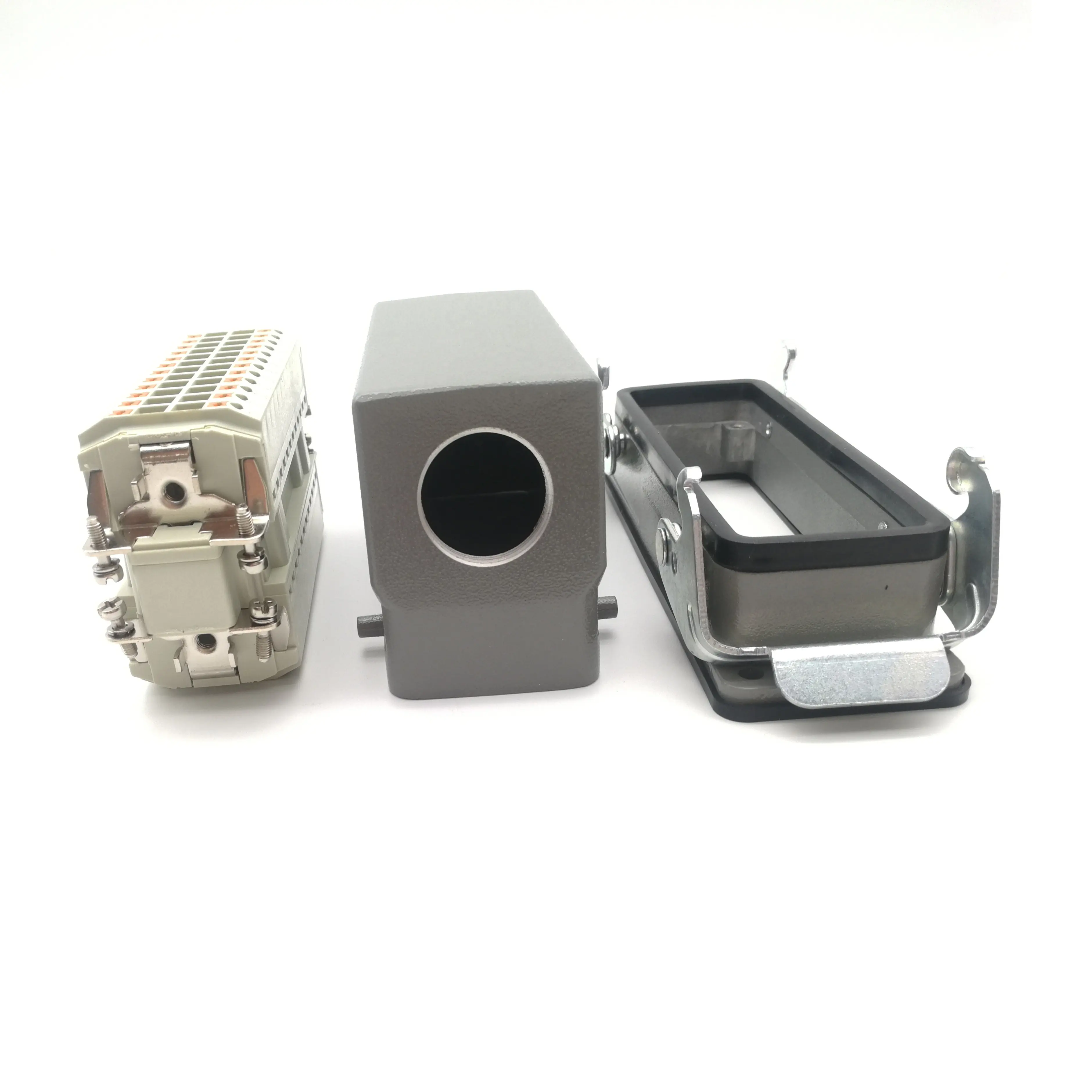 IP65 HE Series 24 Pins Male Female Heavy Duty Industrial Cable Rectangular Connectors Smart