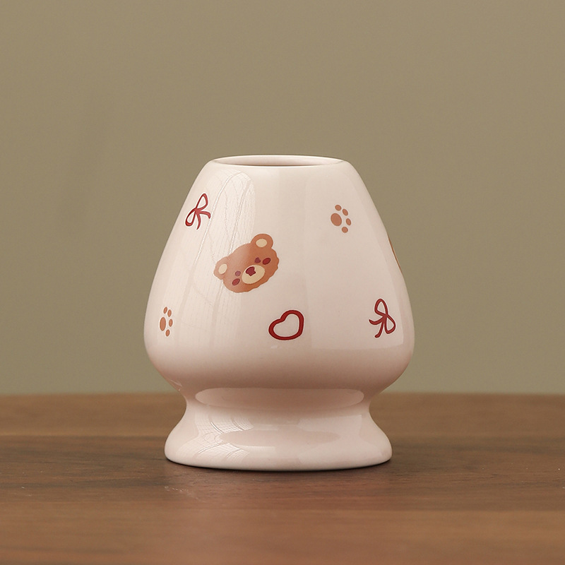 Soporte para batidor Bear-Rosa