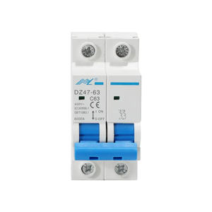 Alta Qualidade C Curva Disjuntor Em Miniatura (MCB) 2P <span class=keywords><strong>1A</strong></span> a 63A DC MCB com Ampla Faixa de Amperagem