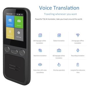2,4 Zoll Smart AI Translation Android-Reise übersetzer unterstützt 138 Language Mutual 14 Offline-Übersetzung - Product Image 5