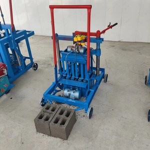 石レンガ製造機粘土/コンクリート二重目的レンガ製造機2年保証付き - Product Image 4