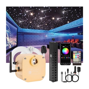16W Twinkle <strong>Star</strong> Ceiling Light RGBW <strong>LED</strong> 260 Pcs*0.75 Mm*6.5 Ft Fiber Optic <strong>Star</strong> Ceiling Light Starlight Headliner Kit - Product Image 1