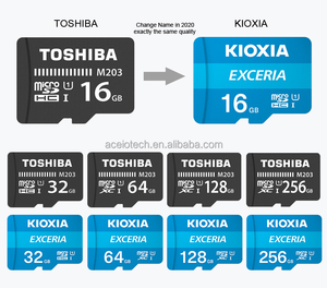 100% genuino KIOXIA Micro SD Card 16G 32 GB 64G 128G MicroSD TF EXCERIA 100 M/S C10 scheda di memoria per Raspberry Pi - Product Image 4
