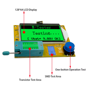 LCR-T4 multifunzione Transistor Tester condensatore resistore diodo triodo tiristore doppio diodo tiristore Tester tiristore - Product Image 2